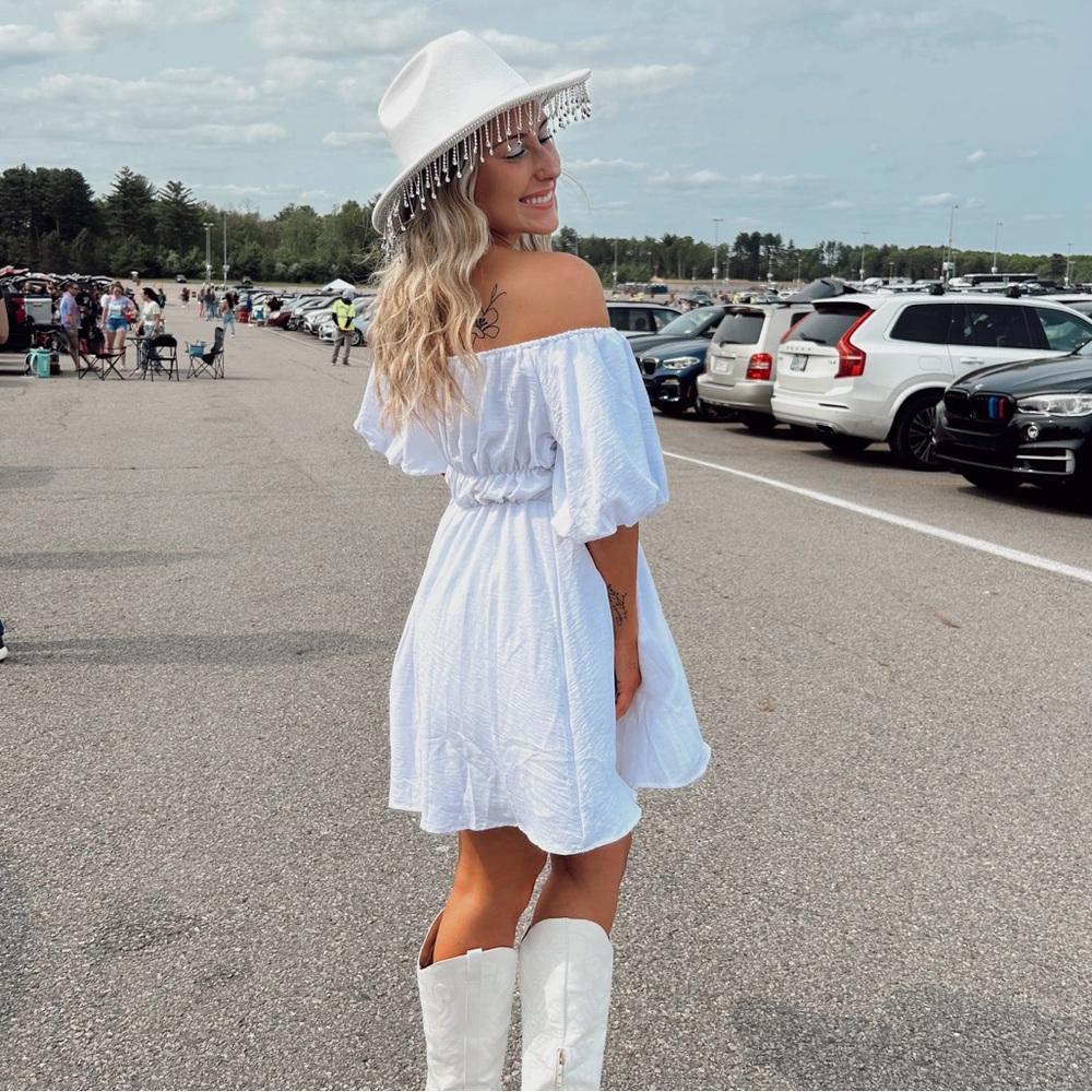 White Mini Dress